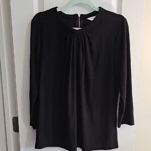 Liz Claiborne Black Blouse